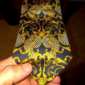 Versace tie Baroque 90’s